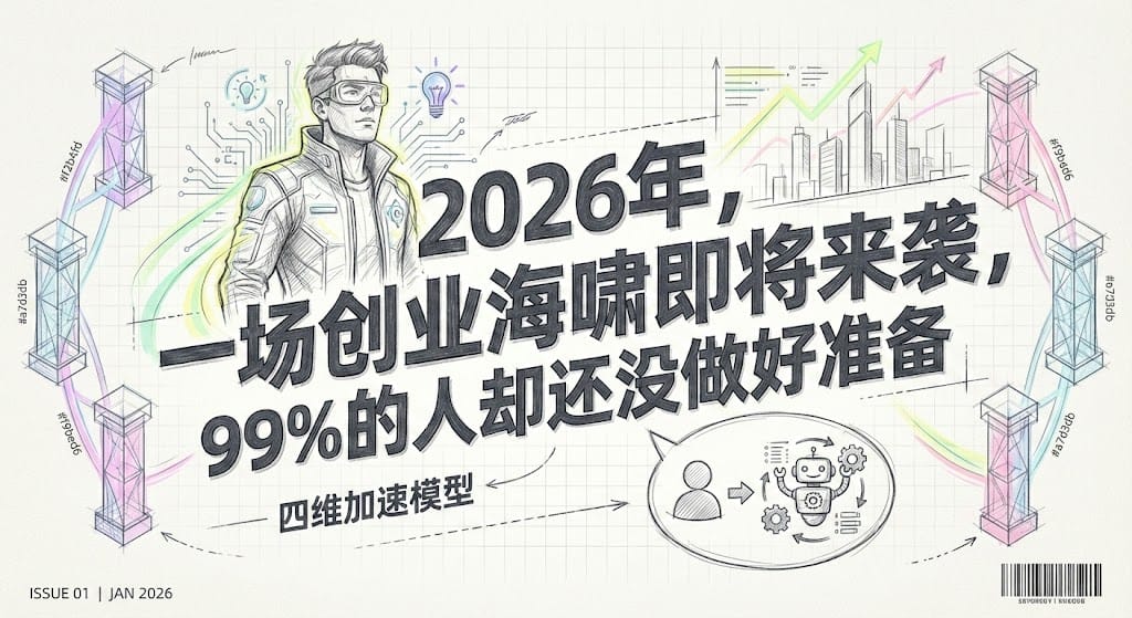 2026年创业海啸来袭：AI如何变革你的公司？