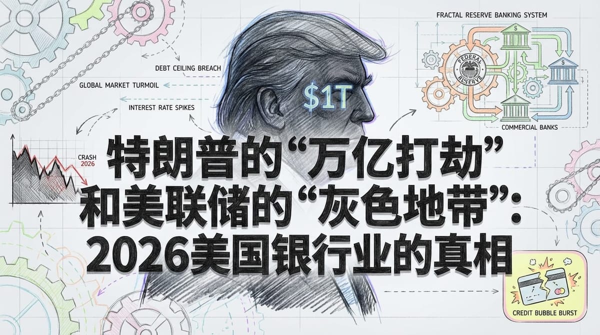 特朗普的“万亿打劫”与美联储阴影下的2026美国银行业：深度剖析危机与机遇