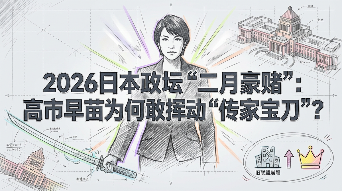 2026日本政坛“二月豪赌”：高市早苗为何敢挥动“传家宝刀”？