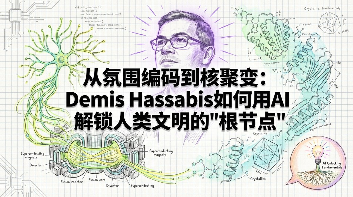 哈萨比斯AI战略蓝图：氛围编码、智能眼镜与万物『根节点』