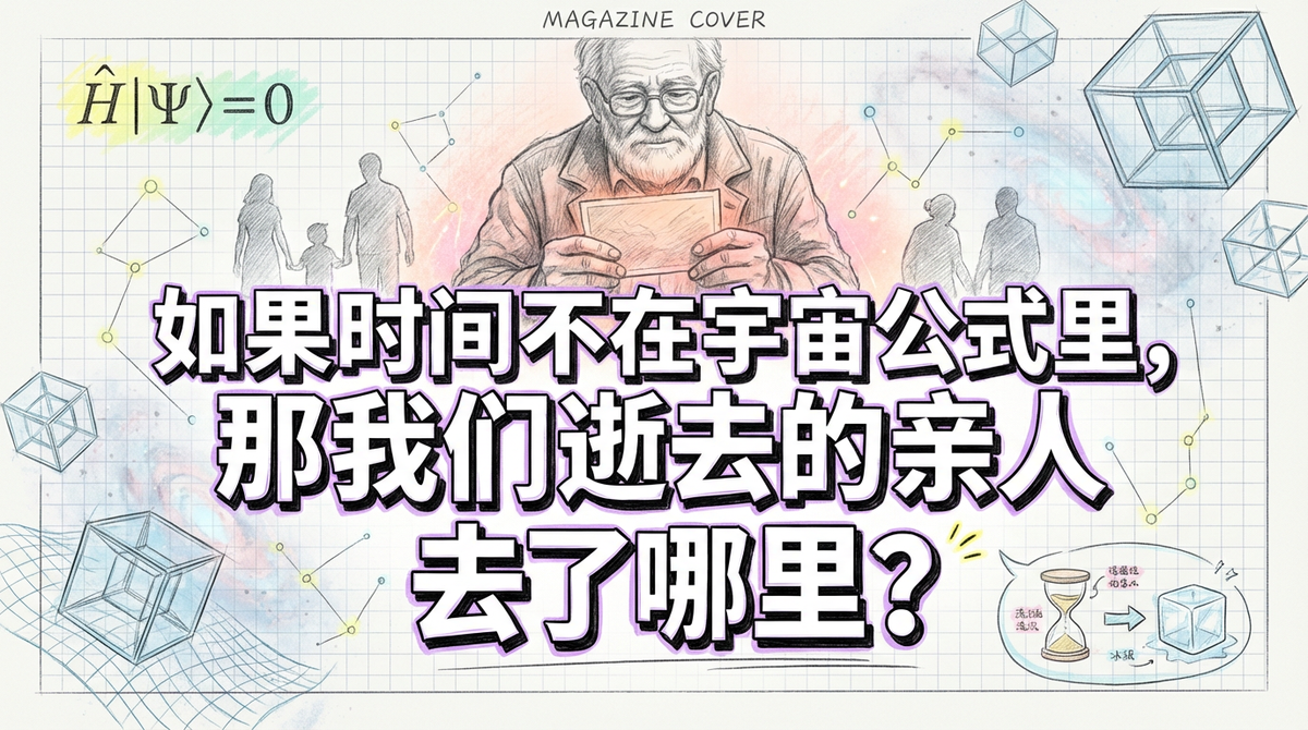 时间是幻觉？物理学揭示生死真相：逝去的亲人去了哪里？