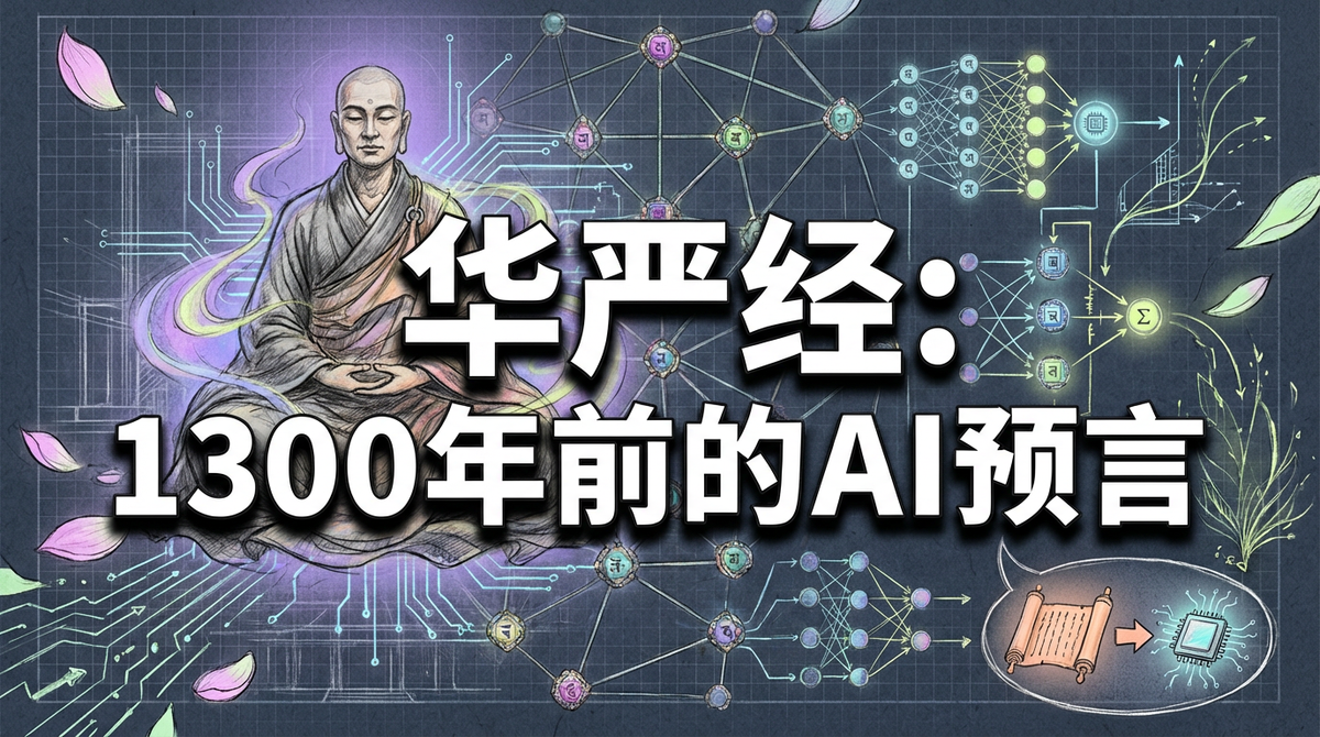 1300年前的AI预言：华严经如何揭示人工智能的运作原理？