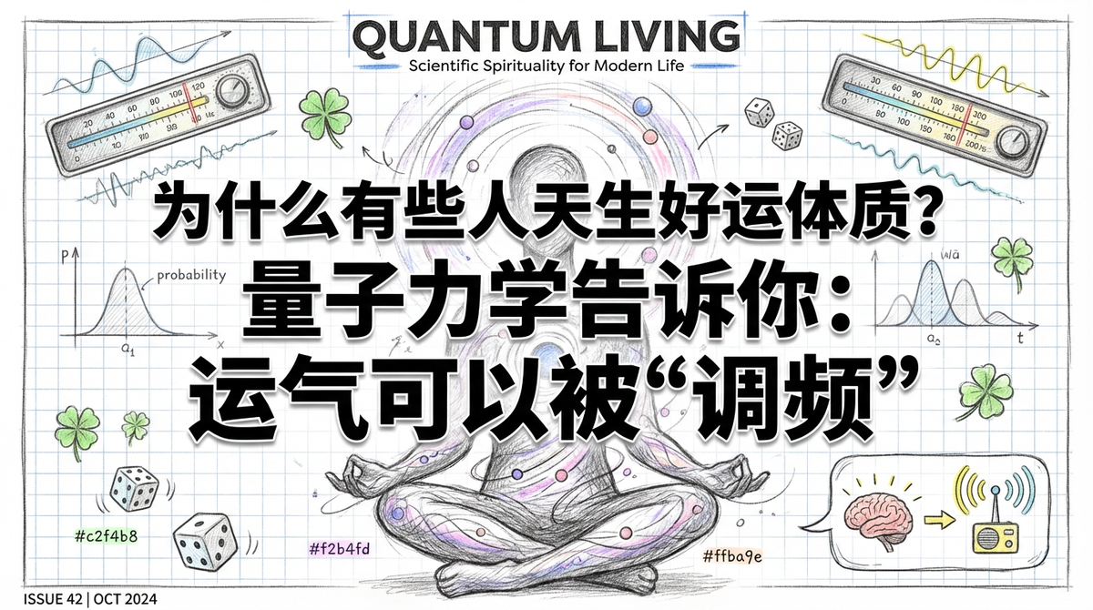 量子力学揭秘：好运并非天定，而是“意识调频”的艺术