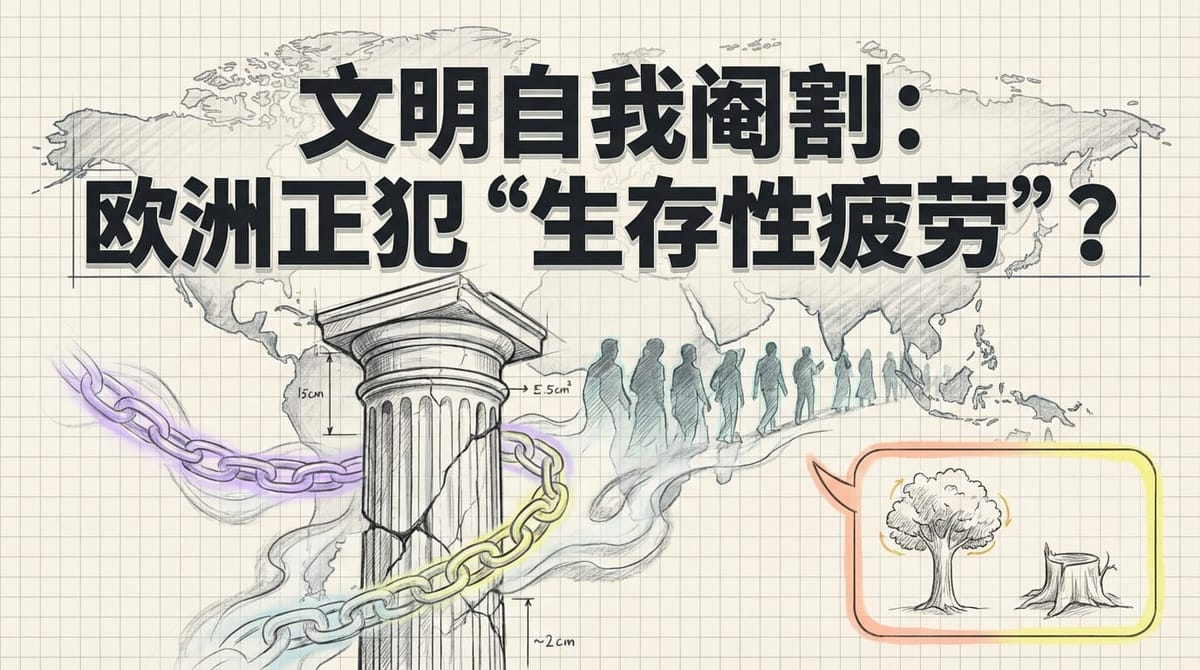 欧洲的“文明自杀”：一场静默的自我毁灭，深度解析《欧洲的奇怪死亡》