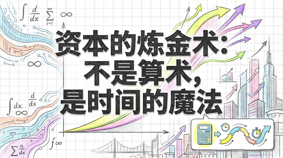 巴菲特骨子里的“微积分”：投资不是算术，是时间的魔法