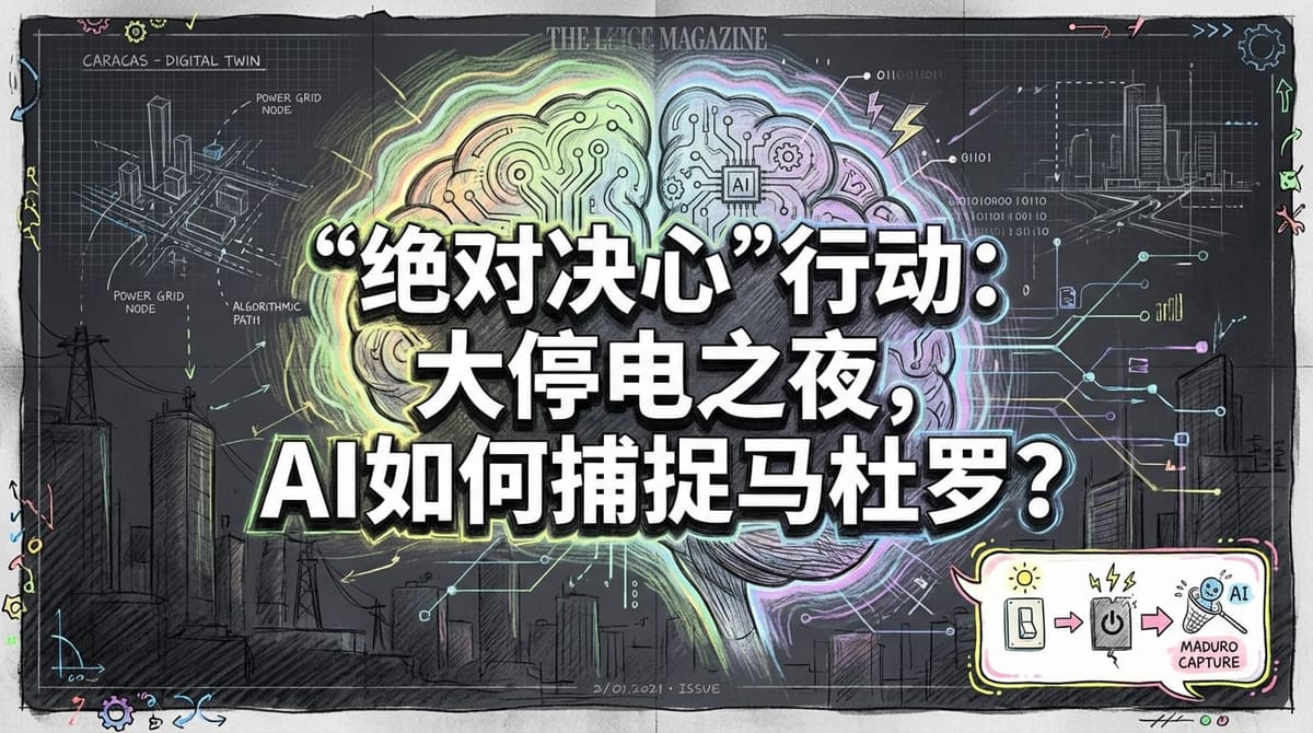 “绝对决心”行动：AI如何在大停电之夜“狩猎”马杜罗？
