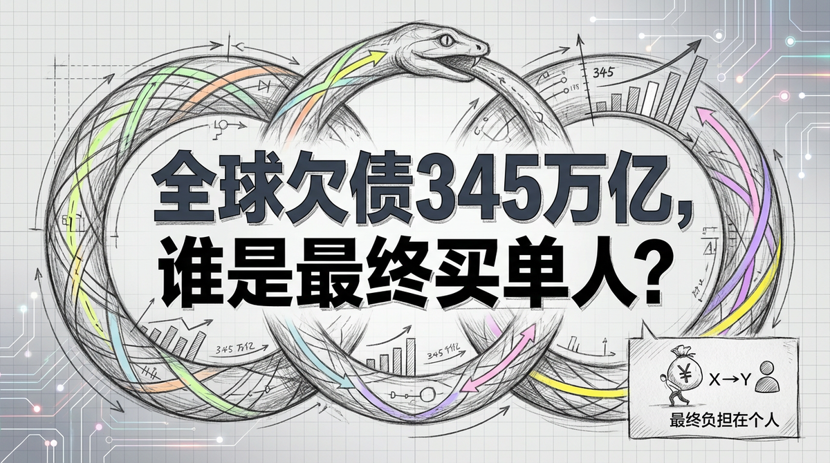 全球345万亿债务：谁是最终的买单人？
