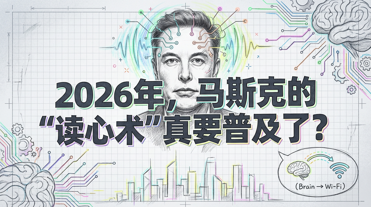 2026脑机接口战国时代：马斯克Neuralink霸主地位，中国双雄崛起！