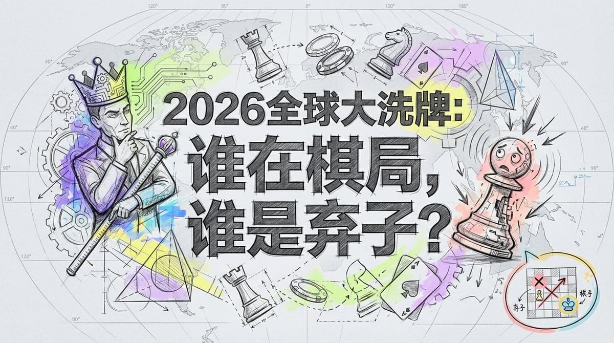 2026全球大洗牌：谁在棋局，谁是弃子？深度解析地缘政治与经济博弈