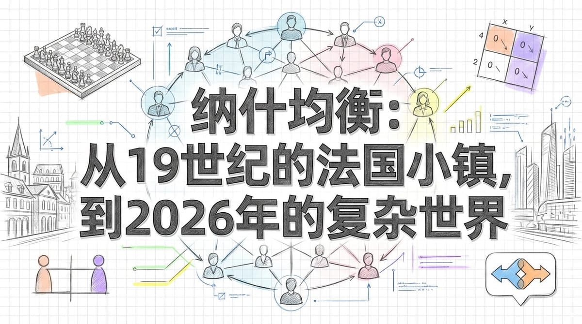 纳什均衡：读懂这颗博弈论皇冠上的明珠，看透世界运作的底层逻辑