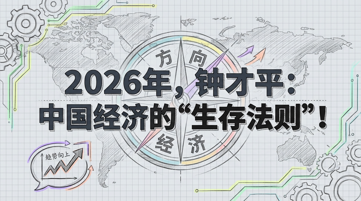 2026年中国经济“生存法则”揭秘：读懂“钟才平”，把握经济新航向