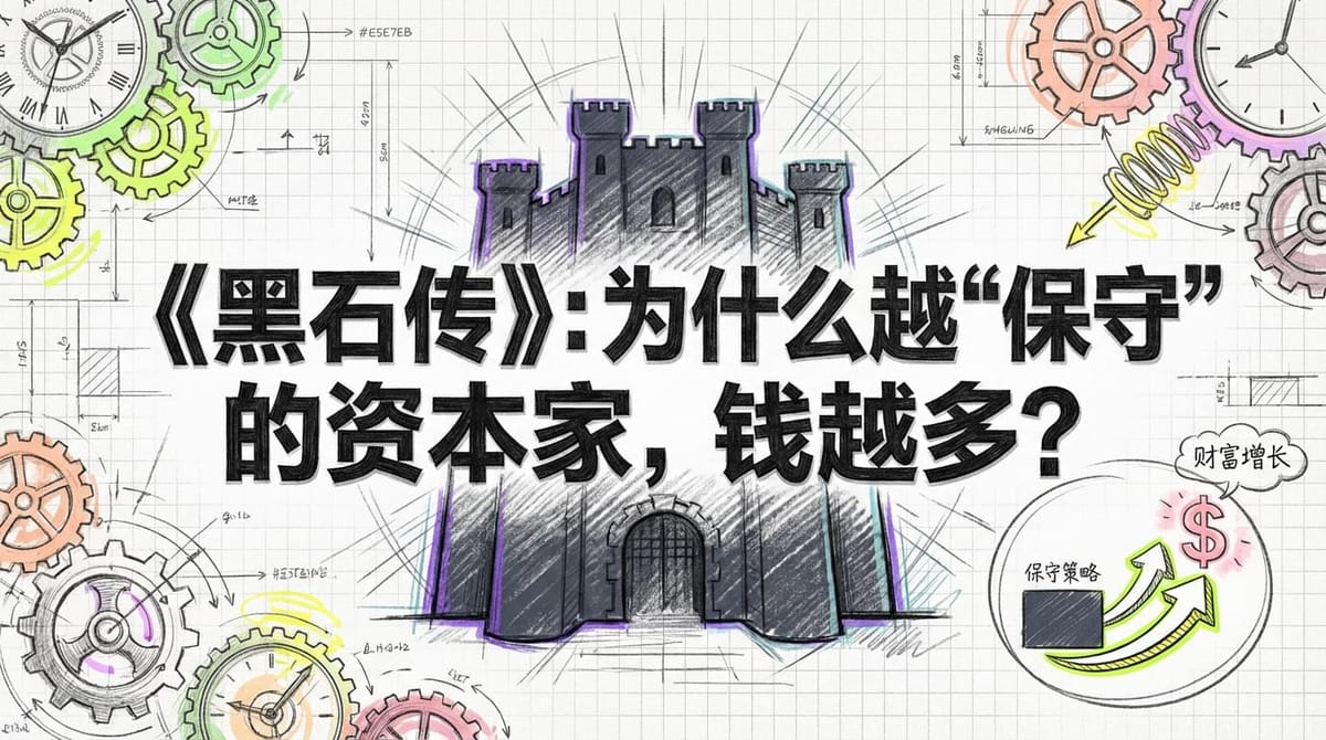 揭秘《黑石传》：为何最“保守”的资本家，钱反而越多？