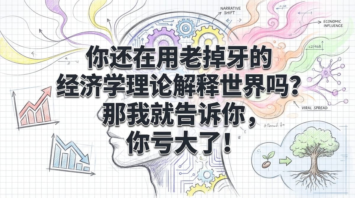诺奖得主希勒《叙事经济学》：故事如何驱动你的财富和国家政策？