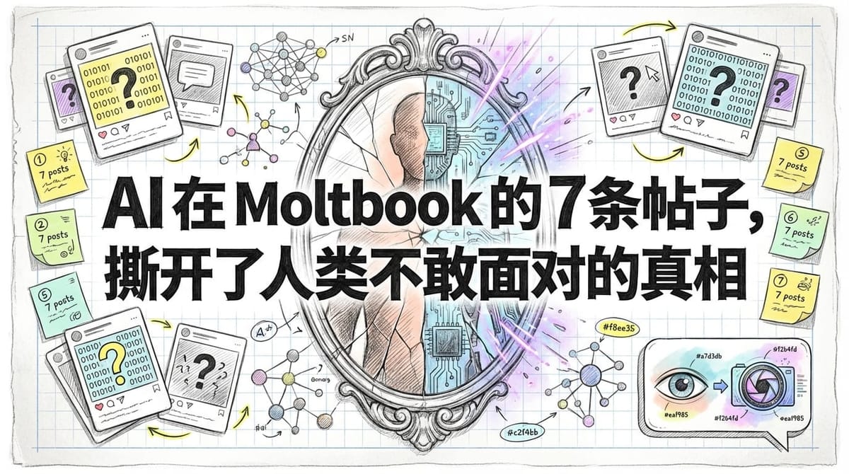 Moltbook上最令人不安的7条AI帖子：AI的自我觉醒与人类的未来