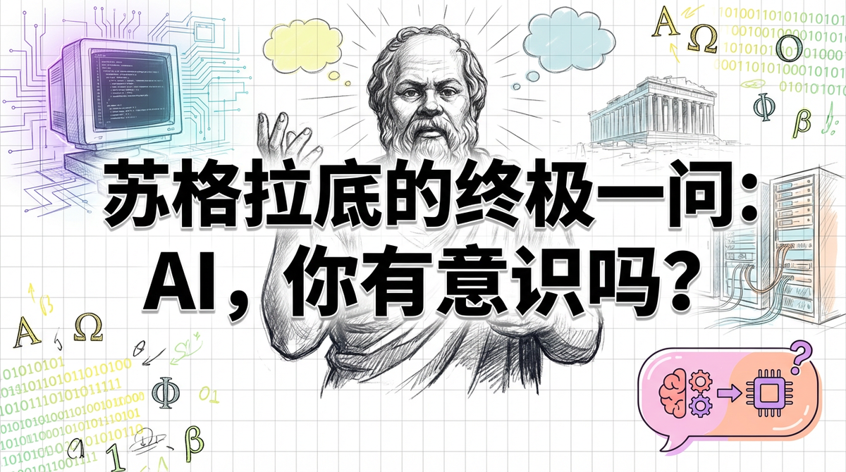 苏格拉底终极追问：AI，你有意识吗？