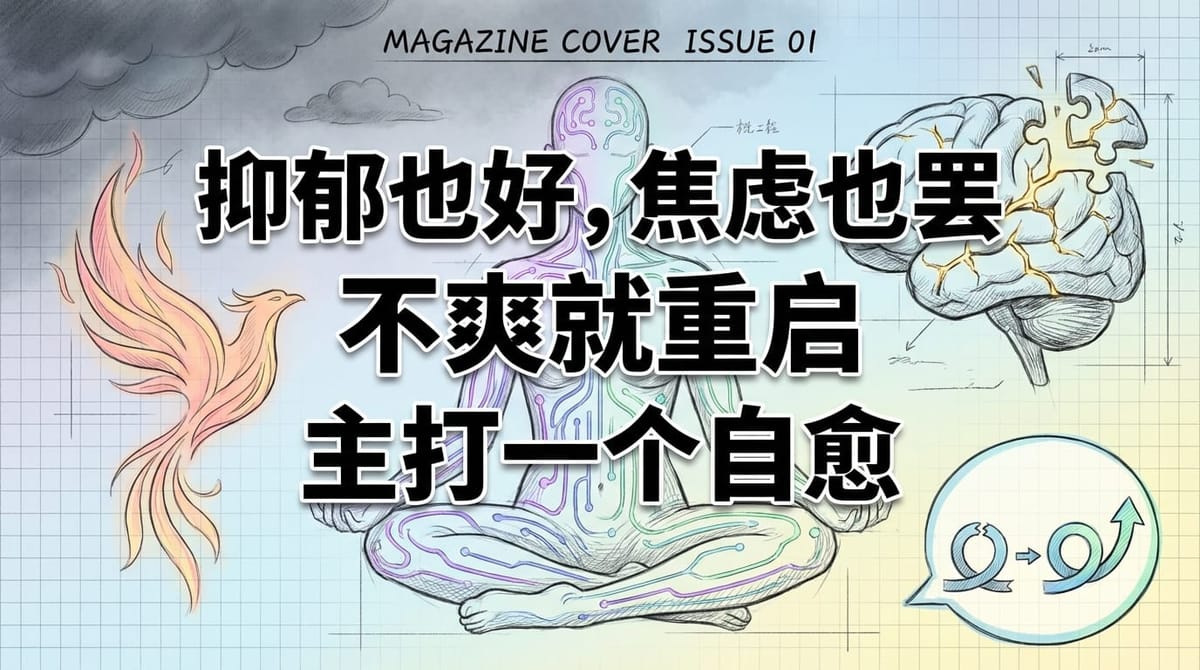 情绪与身体的恶性循环：如何重启你的身心系统，主打一个自愈！
