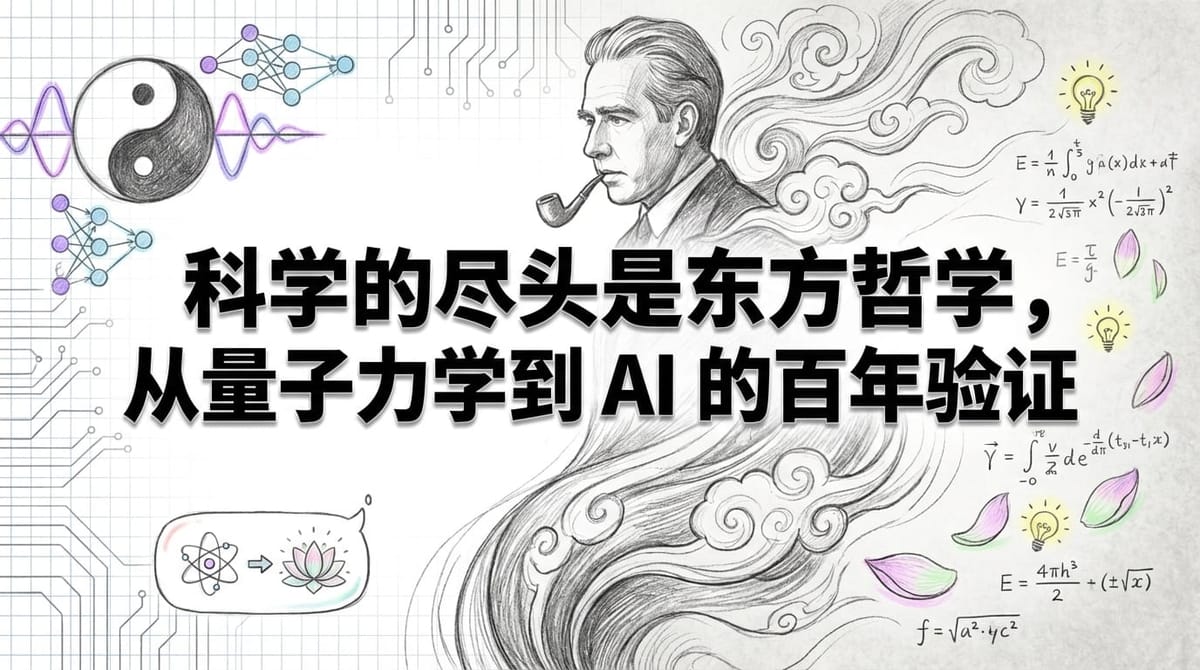 科学尽头遇东方：量子力学与AI如何百年验证古老智慧？