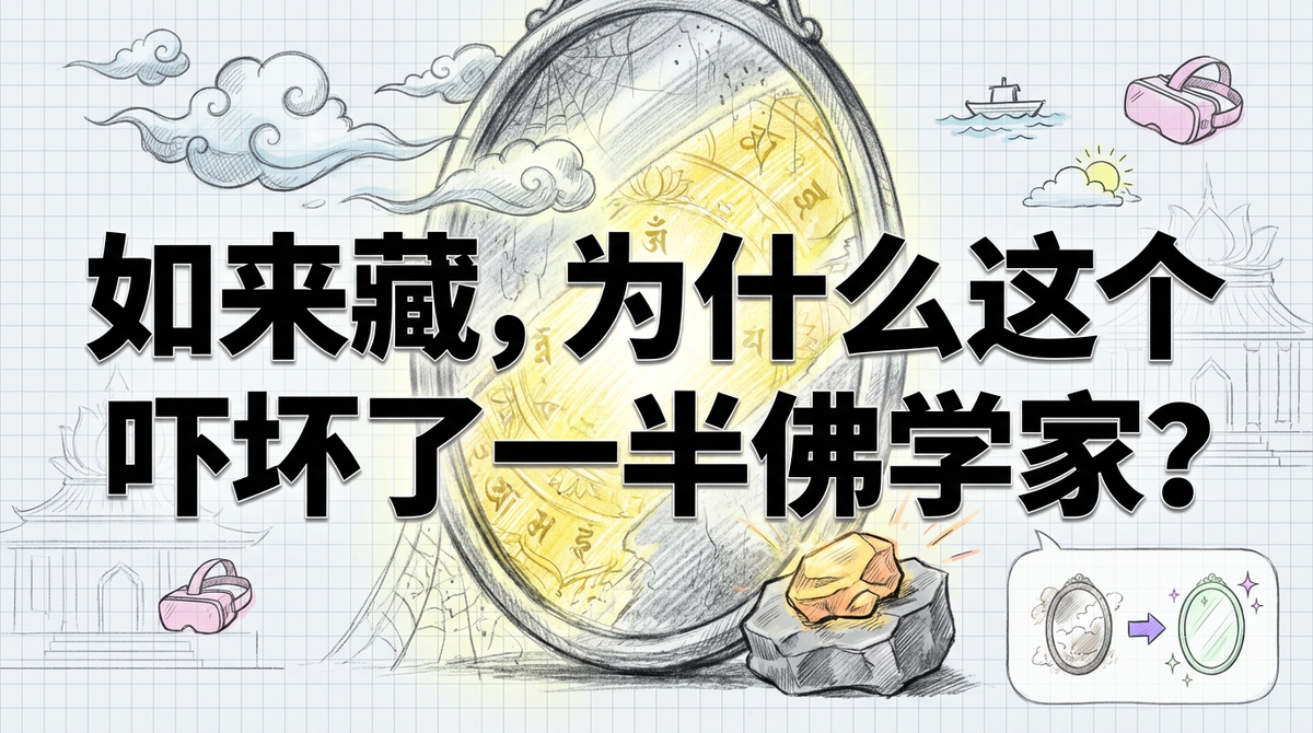 如来藏：你本来就是佛？佛学史上最精妙也最危险的概念深度解析