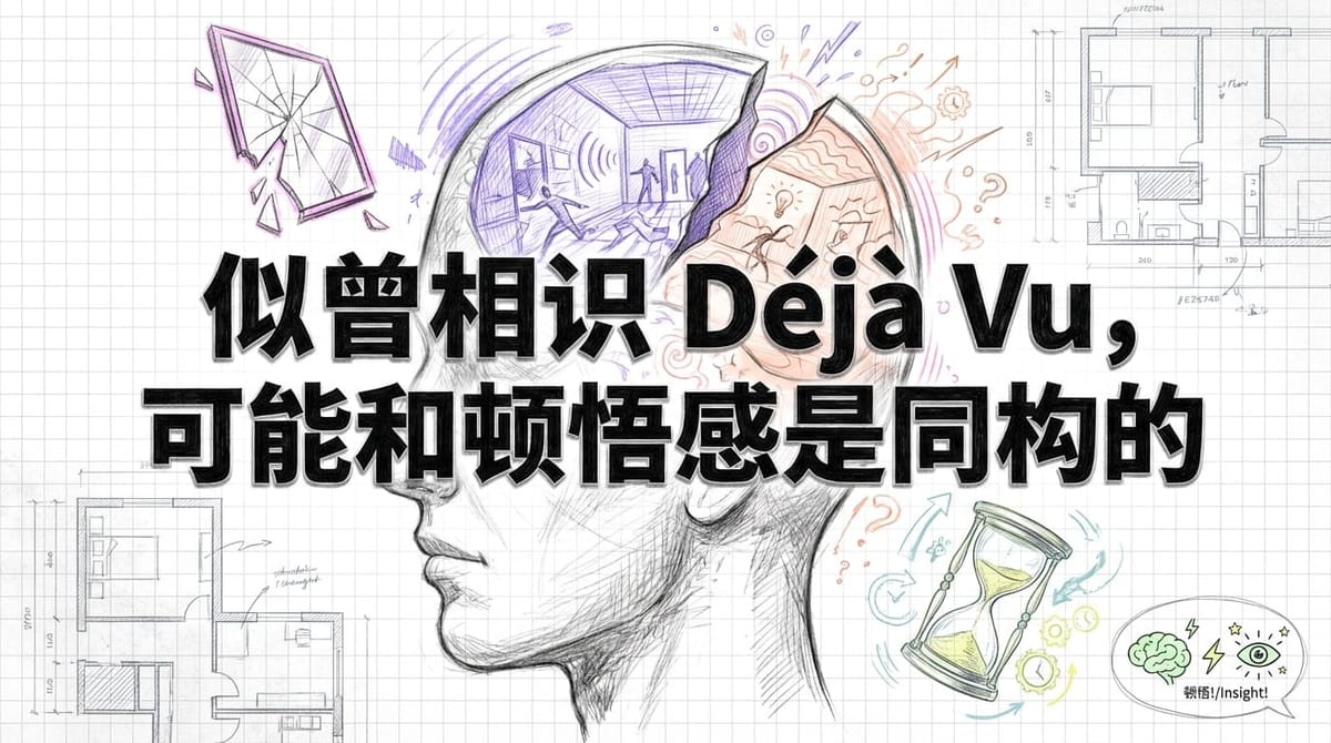 似曾相识与顿悟同构？神经科学揭示大脑编造现实的秘密
