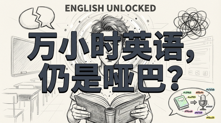 为什么我们苦学英语几十年，还是无法开口？AI如何打破“哑巴英语”的诅咒