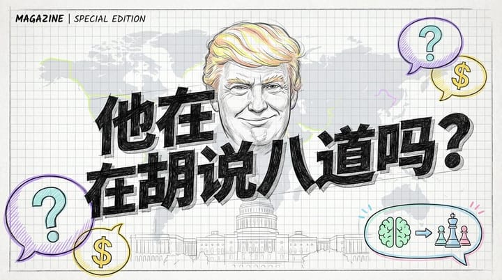 特朗普的“表演艺术”？解读他“反直觉”政策背后的地缘经济国家主义