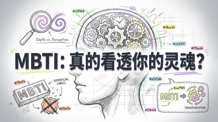 撕开MBTI表象：荣格八维认知功能如何解锁你的深层人格？