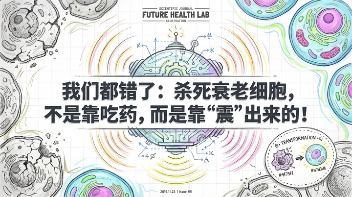 颠覆认知！中国科学家发现：清除衰老细胞，不靠吃药靠“振动”？