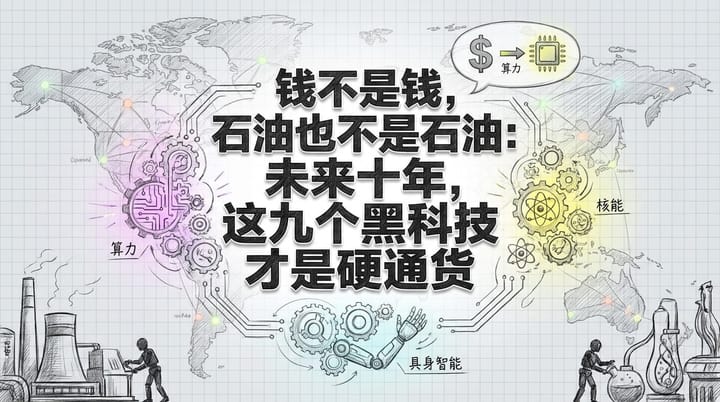 未来十年：硬通货不是钱和石油，而是这九大黑科技趋势