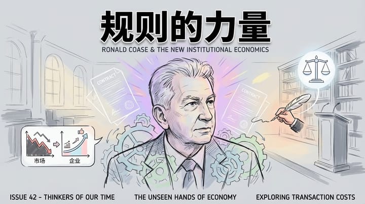 他从未投机股票，却颠覆了商业法则：科斯的思想如何重塑世界？