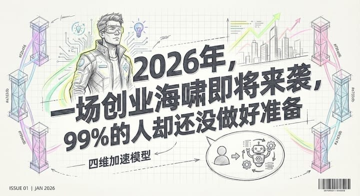 2026年创业海啸来袭：AI如何变革你的公司？