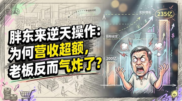 胖东来“逆天”操作：营收超目标，老板为何反而“气炸”？
