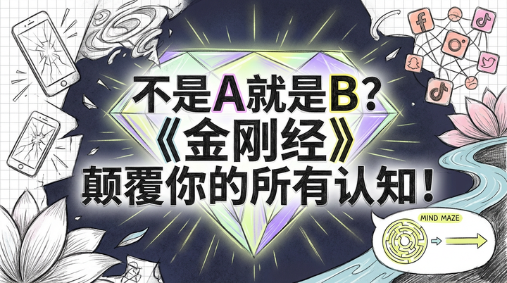 不是A就是B？《金刚经》颠覆你的所有认知！