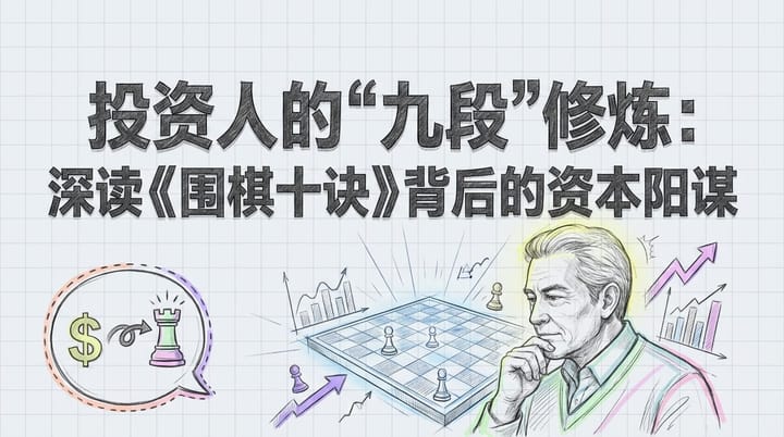 投资界的“围棋十诀”：穿越千年的智慧，玩转资本博弈