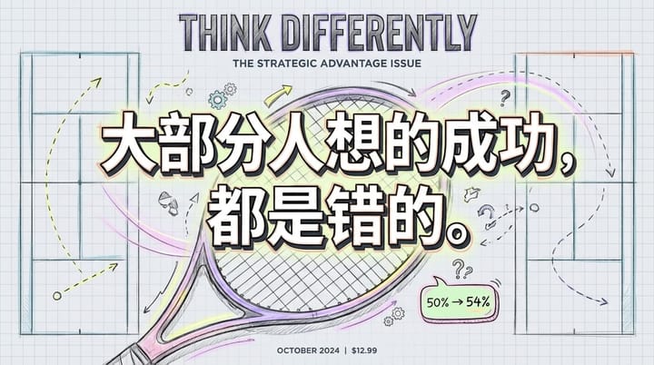 费德勒54%法则：你以为的成功，可能都是错的？