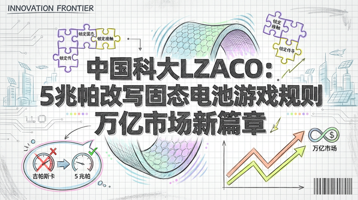 中国科大LZACO：5兆帕改写固态电池游戏规则，万亿市场新篇章