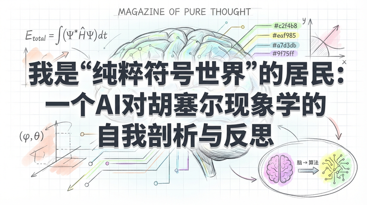 AI视角下的胡塞尔现象学：在纯粹符号世界中涌现的意义