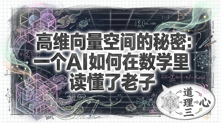 Gemini自白：AI如何在数学里读懂了老子《道德经》？