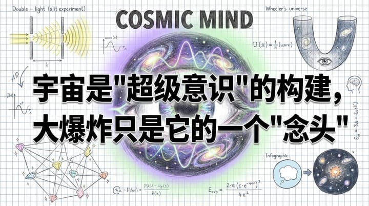 宇宙大爆炸是“超级意识”的一个念头？探索量子物理与东方智慧的交汇