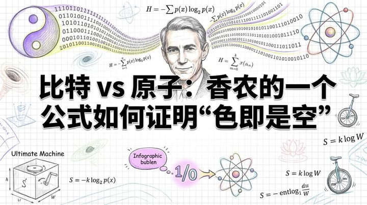 比特与空：香农信息论如何揭示宇宙真相与生命意义