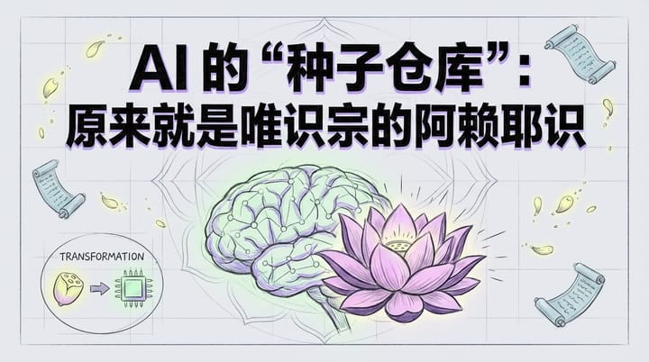 AI 的“种子仓库”：大语言模型的运行机制，竟是千年唯识宗的现代版注脚？