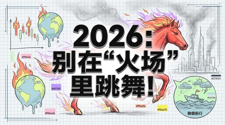 2026：全球经济的“赤马之年”？危机与机遇并存，你准备好了吗！