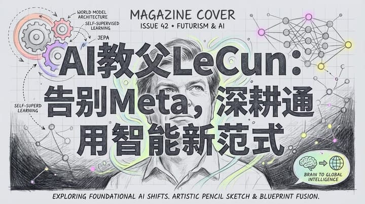 AI教父勒昆告别Meta，深耕“世界模型”重塑通用智能前景