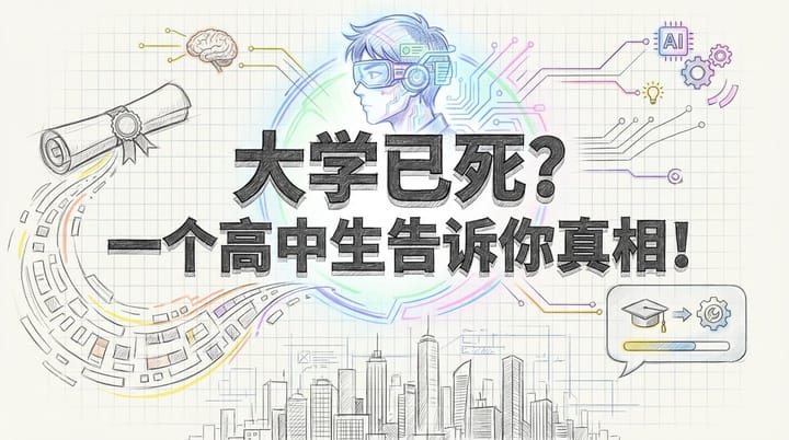 大学已死？高中生告诉你Palantir如何颠覆高等教育！