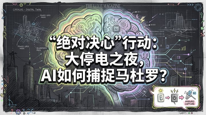 “绝对决心”行动：AI如何在大停电之夜“狩猎”马杜罗？