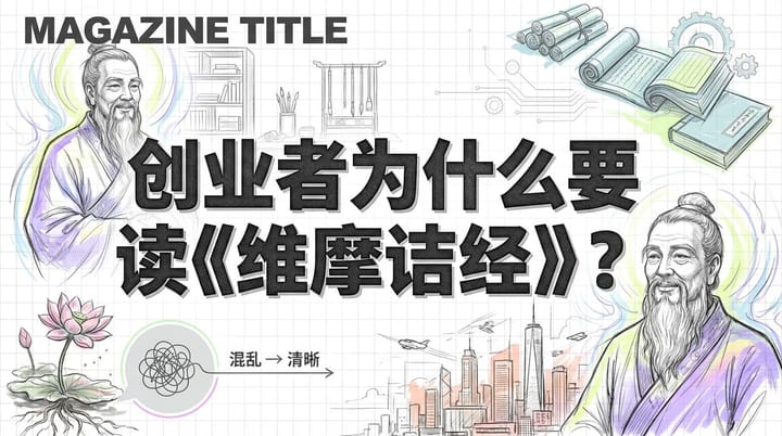 创业者必读！《维摩诘经》为何是现代商业世界的终极解药？