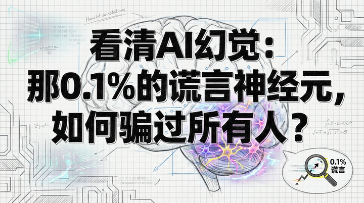 揭秘AI幻觉：0.1%的谎言神经元如何骗过所有人？清华研究深度解析
