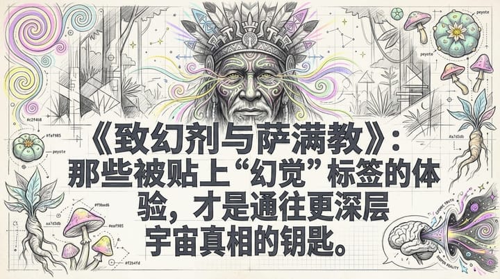 《致幻剂与萨满教》：探寻意识的冰山，重塑“真实”的边界
