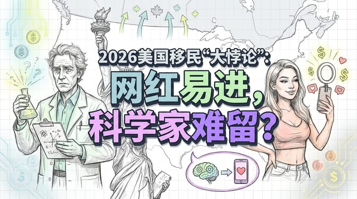 网红易进，科学家难留？美国移民悖论揭示创新灯塔的危机
