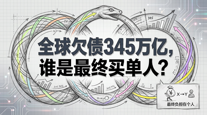 全球345万亿债务：谁是最终的买单人？