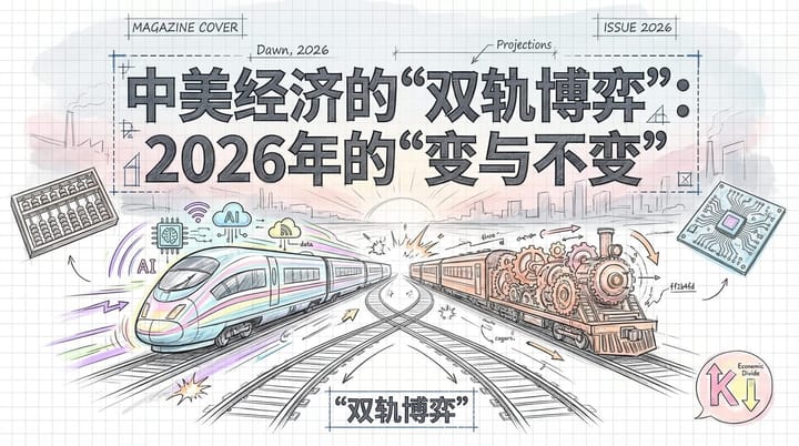 2026中美经济双轨博弈：是K型复苏还是AI泡沫？你的财富如何布局？